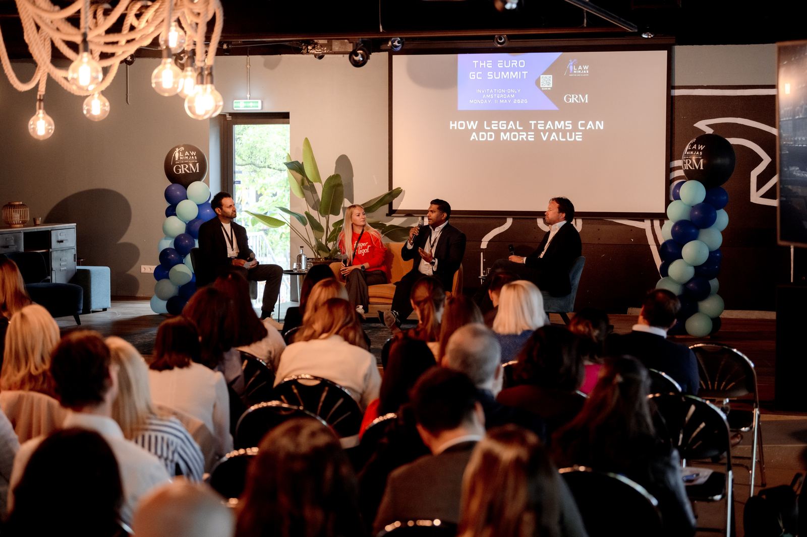 Panel at The Euro GC Summit, Amsterdam