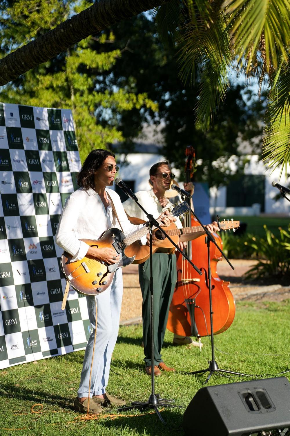 Live music at the African GC Summit & Retreat, Cape Town
