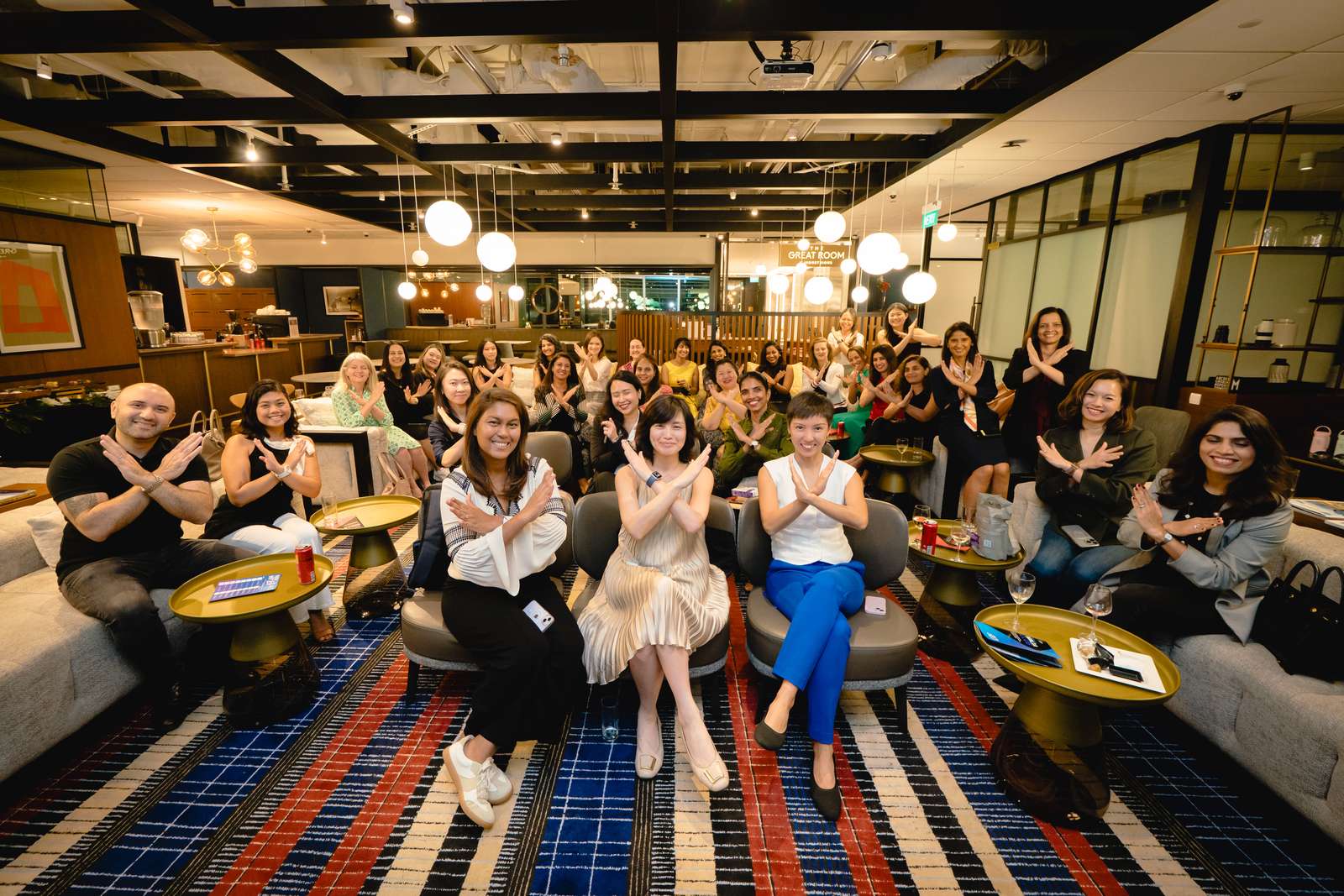 Ninjas at a Law Ninjas event in Singapore