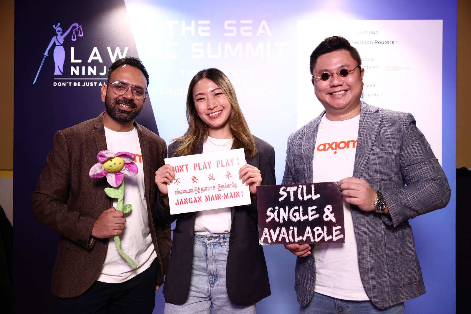 Ninjas at The SEA GC Summit, Singapore