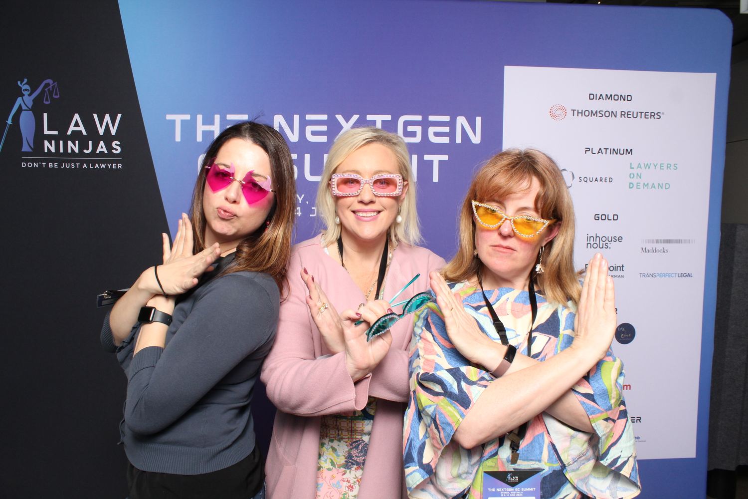 Photo booth at The NextGen GC Summit, Sydney