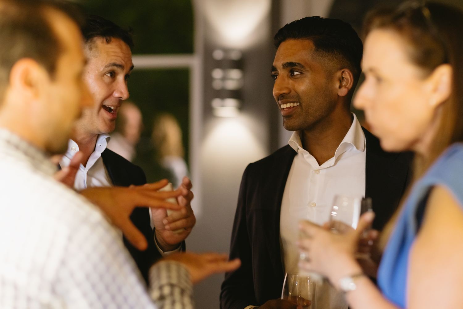 Conversation at a Ninja Night in Sydney
