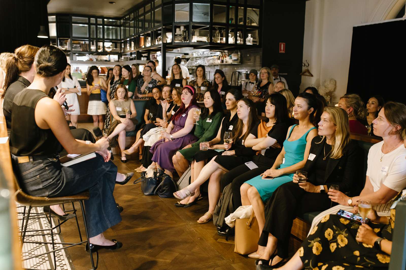 A Ninja fireside session in Sydney